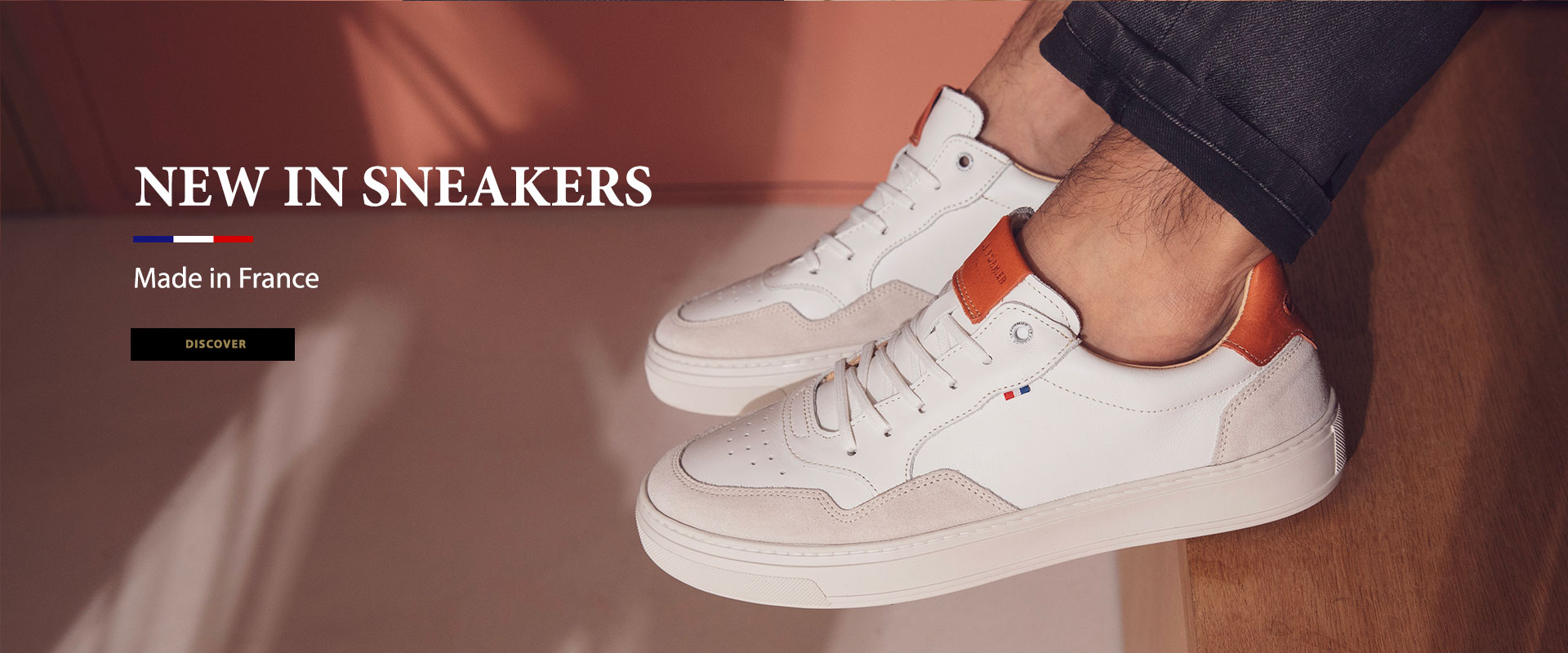 Sneakers crafted in France