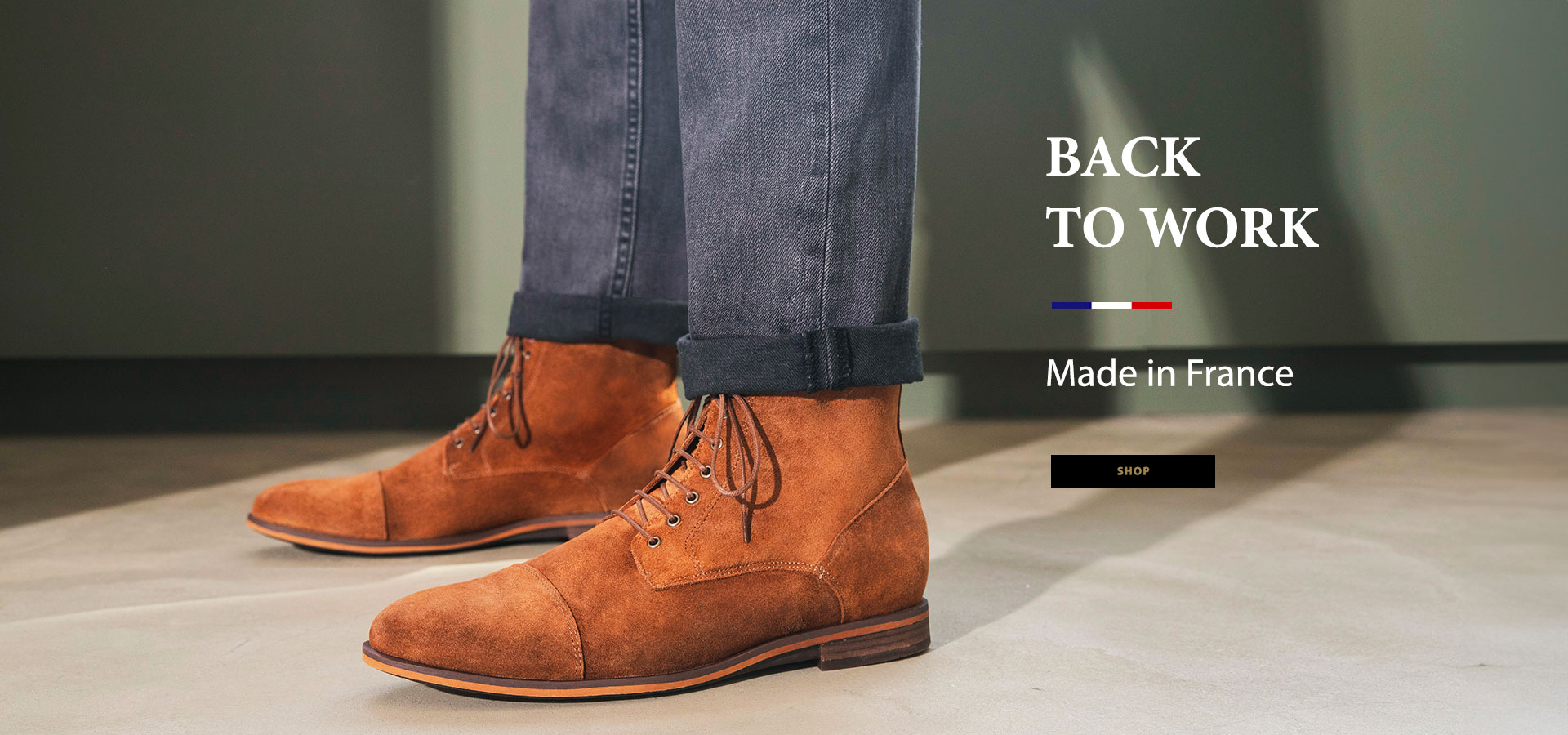 Boots made in France JEAN