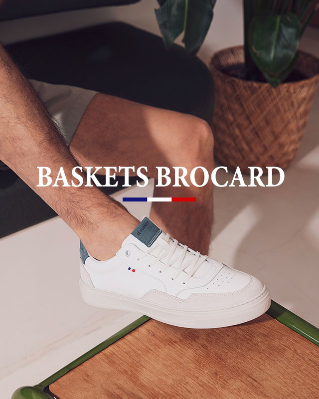 Baskets made in France homme